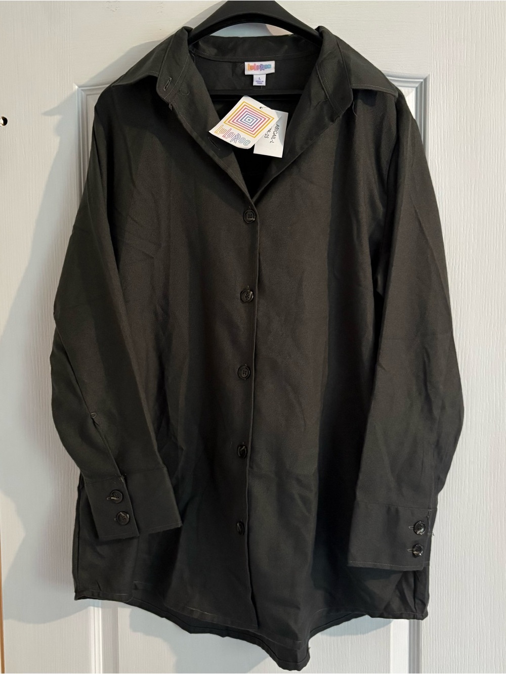 LuLaRoe Women’s Button-Up Shirt